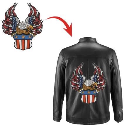 Jacket Back Logo Digitizing