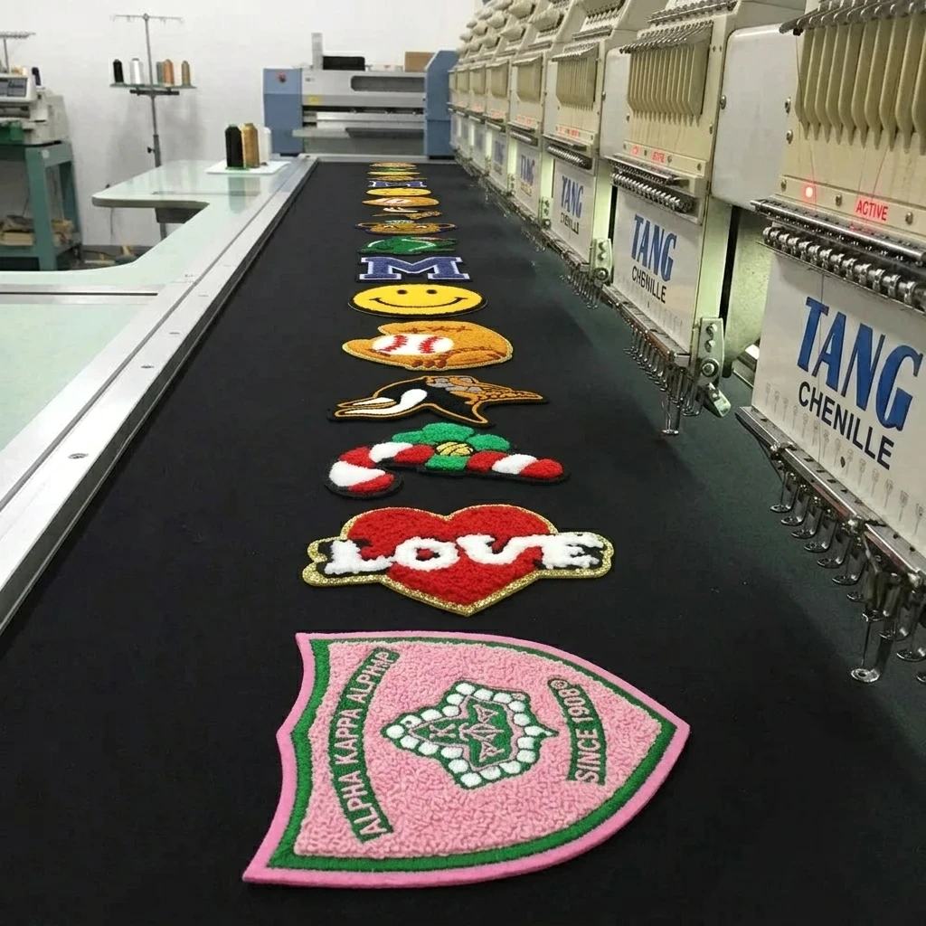 Chenille Patches concept artwork